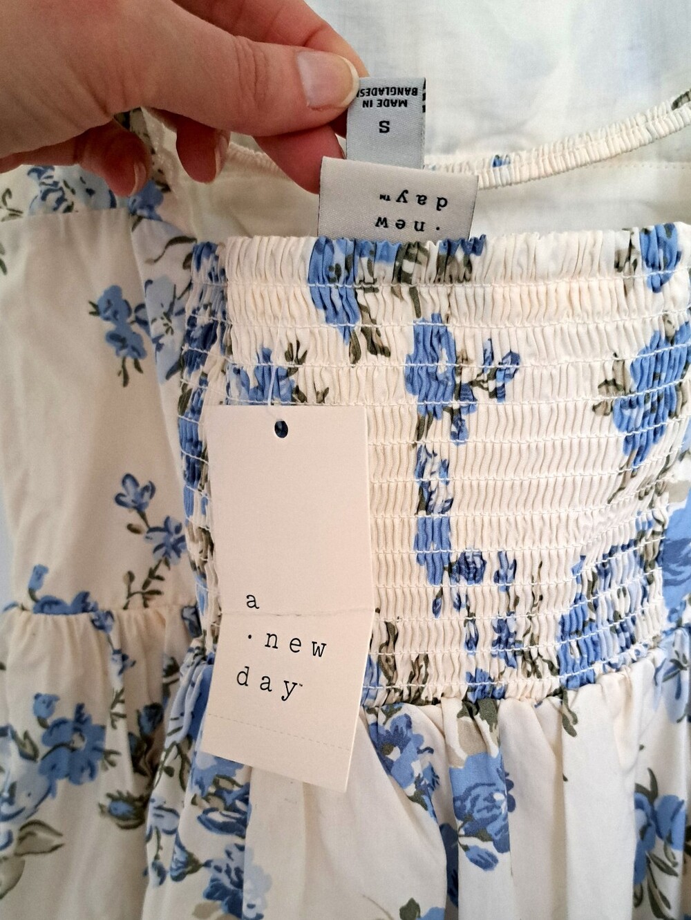 NWT A New Day™ Corset Floral Midi Dress - Picture 7 of 10